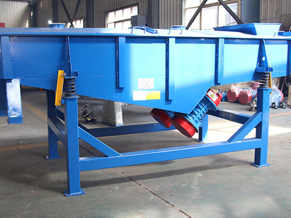 直線振動(dòng)篩的結(jié)構(gòu)組成